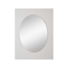  Miroir bords polis ovale 40x60 cm  - Sanifer Tamatave
