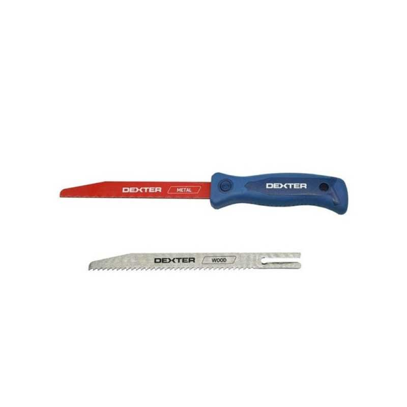  Scie de voleur 183 mm + 2 lames Dexter DEXTER - Sanifer Tamatave