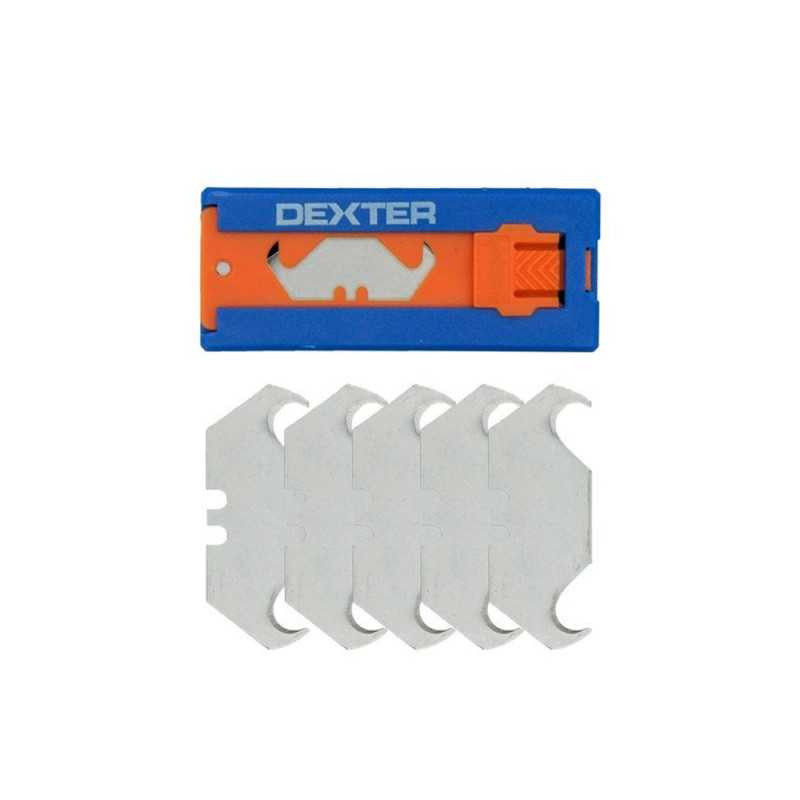  Lot de 5 lames crochets cutter Dexter DEXTER - Sanifer Tamatave