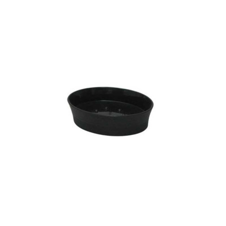  Porte savon gom acrylique noir SENSEA - Sanifer Tamatave