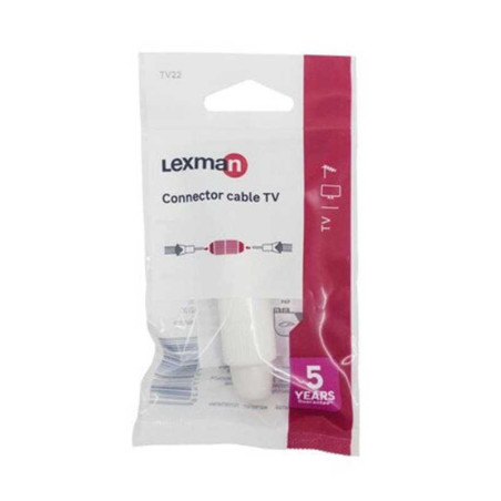  Fiche coaxiale tv à visser LEXMAN - Sanifer Tamatave