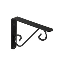  Equerre volute 14x19cm noir  - Sanifer Tamatave