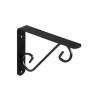  Equerre volute 14x19cm noir  - Sanifer Tamatave