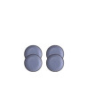  Assortiment de 4 patins-feuille de pied de meuble en plastique à?27 mm SCOTCH - Sanifer Tamatave