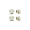  Bouton gabi porcelaine fissurée lot de 4 INSPIRE - Sanifer Tamatave