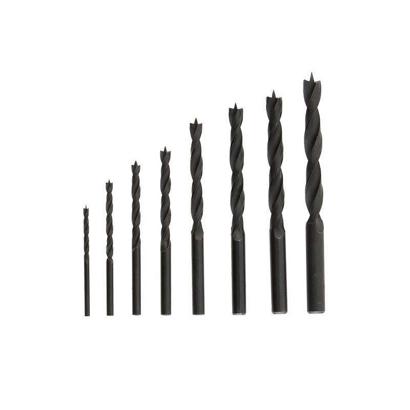  Coffret de 8 forêts bois diamètre  3 à  10 mm 1er prix  - Sanifer Tamatave