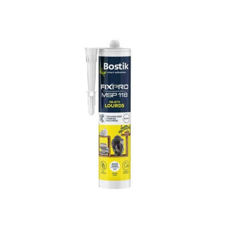  Colle mastic hybrid polymer msp 118 bostik 290 ml BOSTIK - Sanifer Tamatave