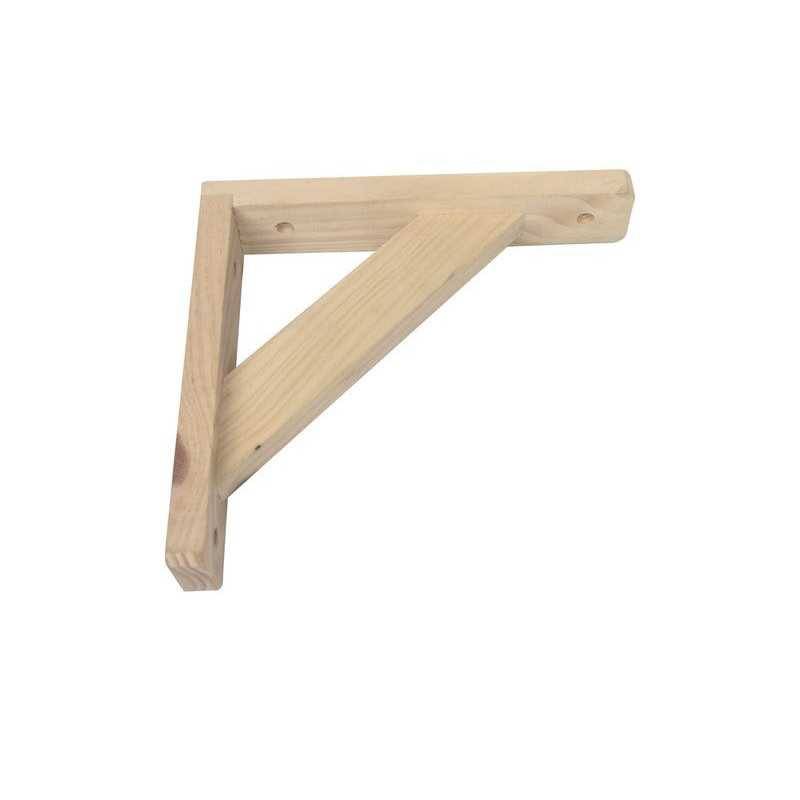  Console pour tablette bois pratic 175x190mm en pin  - Sanifer Tamatave