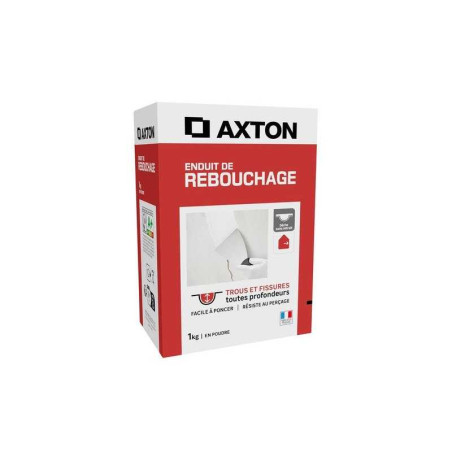 Enduit de rebouchage en poudre 1 kg AXTON - Sanifer Tamatave