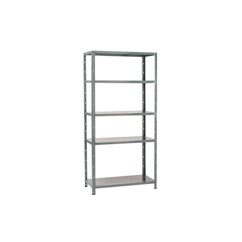 Etagère acier époxy 5 tablettes l 187 x h 90 x p 40 cm SPACEO - Sanifer Tamatave