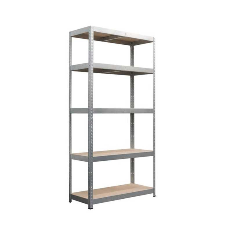  Etagere acier galvanise 5 tablettes l 90xh 180xp 40 SPACEO - Sanifer Tamatave