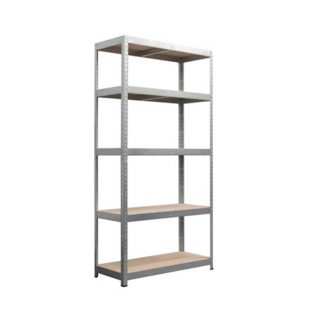  Etagere acier galvanise 5 tablettes l 90xh 180xp 40 SPACEO - Sanifer Tamatave