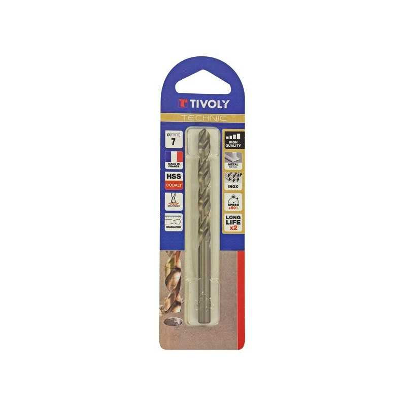 Foret à métal TIVOLY COBALT diamètre  7 x 10.9cm  - Sanifer Tamatave