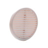  Grille d'aération abs naturel diamètre 13 5 cm  - Sanifer Tamatave