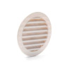  Grille d'aération abs naturel diamètre 15 cm  - Sanifer Tamatave
