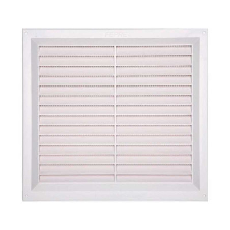  Grille d'aération abs naturel l 24 x l 26 cm  - Sanifer Tamatave