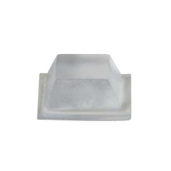  Lot 20 butées plastique adhésif translucide  13x13x6mm STANDERS - Sanifer Tamatave