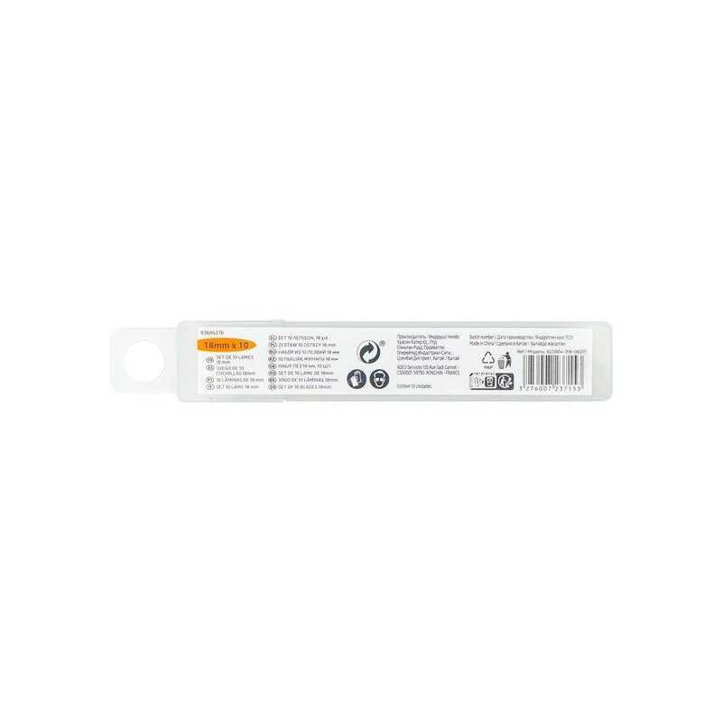  Lot de 10 lames cutter 18 mm  - Sanifer Tamatave