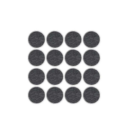  Lot de 16 patins feutre adhésif  diamètre  17 mm gris SCOTCH - Sanifer Tamatave