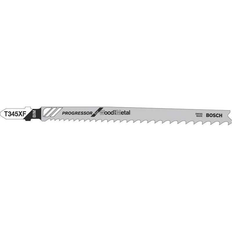  Lot de 2 lames coupe multiusage bosch t345xf pour bois et clous BOSCH - Sanifer Tamatave