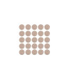  Lot de 25 patins feutre en laine adhésif, , diam. 13  mm, beige SCOTCH - Sanifer Tamatave