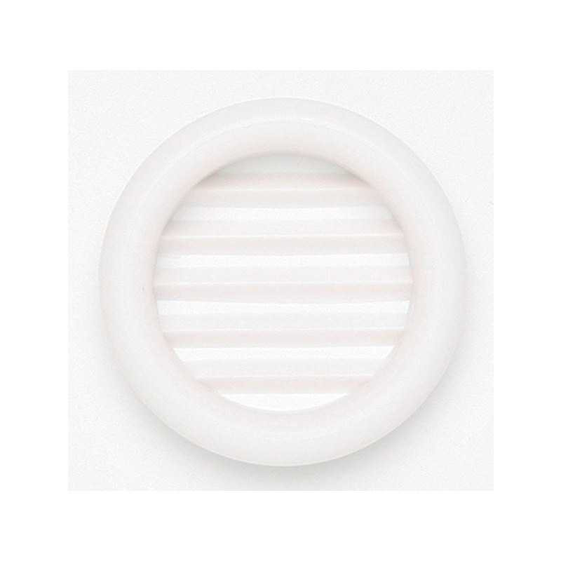  Lot de 4 grilles d'aération abs naturel diamètre 4 cm  - Sanifer Tamatave