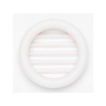  Lot de 4 grilles d'aération abs naturel diamètre 4 cm  - Sanifer Tamatave