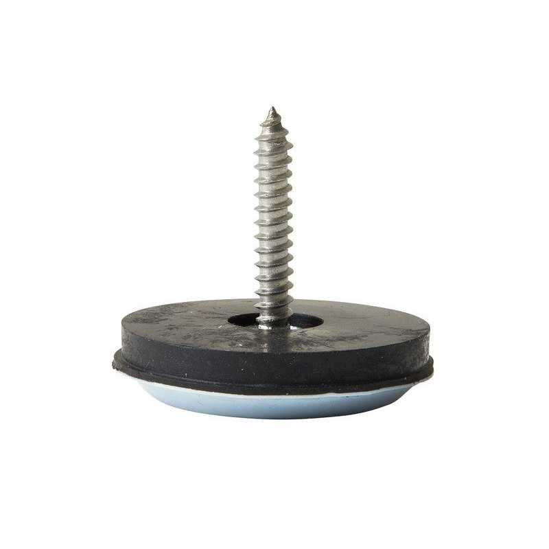  Lot de 4 patins gliss+vis marron 30mm STANDERS - Sanifer Tamatave