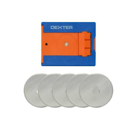  Lot de 5 lames rondes cutter 195 mm DEXTER - Sanifer Tamatave
