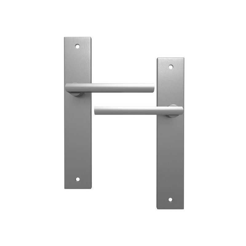 Poignée 2 sans trou  aluminium entraxe 195 mm INSPIRE - Sanifer Tamatave