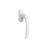  Poignée de fenêtre eva aluminium brillant blanc  - Sanifer Tamatave