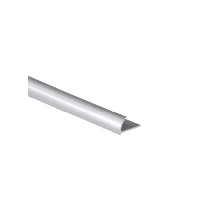 Quart-de-rond mur argent mat pvc l 250 cm x ep 8 mm STANDERS - Sanifer Tamatave