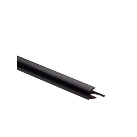  Profil pvc 1-4 rond noir 10mm STANDERS - Sanifer Tamatave