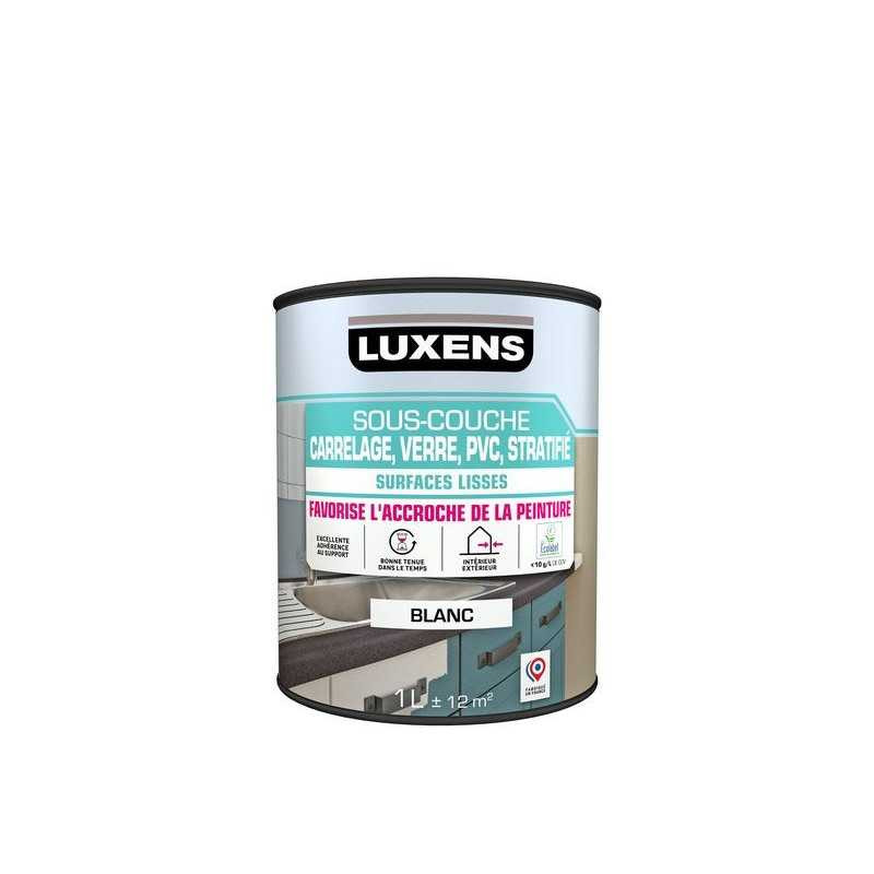  Sous-couche carrelage verre pvc et stratifié 1 litre LUXENS - Sanifer Tamatave