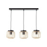  Suspension 3xE27 metal pecan diamètre 18 cm INSPIRE - Sanifer Tamatave