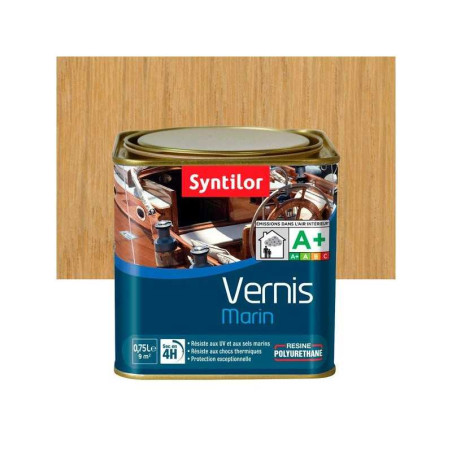  Vernis marin bois incolore mat 0 75 l SYNTILOR - Sanifer Tamatave