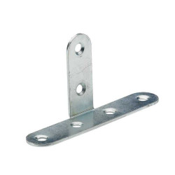  Equerre t coudé acier zingué l 40 mm HETTICH - Sanifer Tamatave
