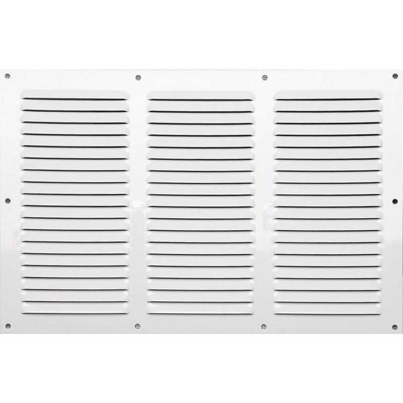  Grille d'aération aluminium laqué l 20 x l 30 cm  - Sanifer Tamatave