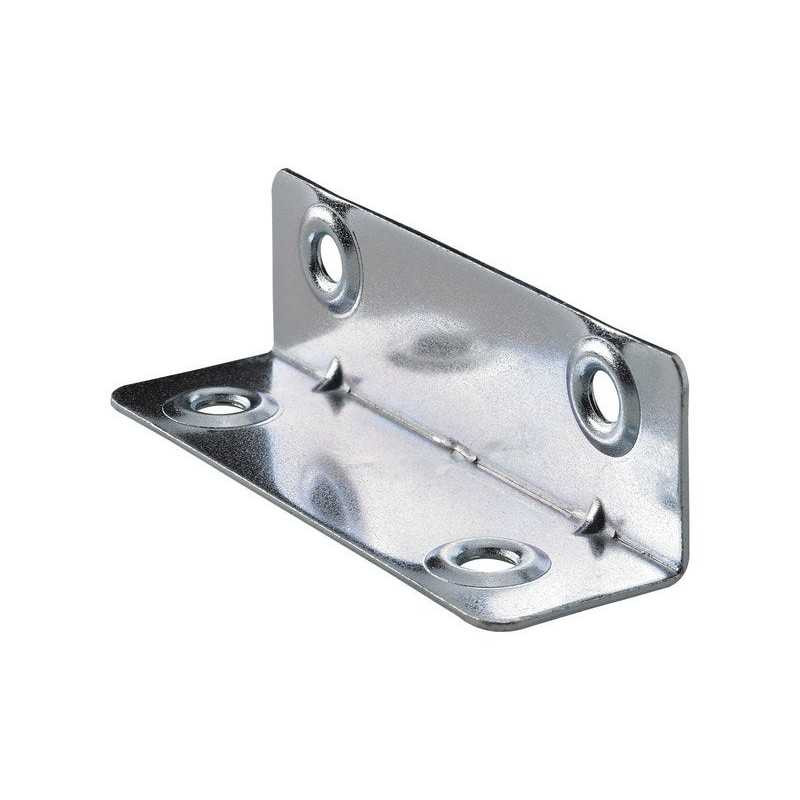  Equerre haute acier zingue l 67 mm x l 20 mm x h 2 cm HETTICH - Sanifer Tamatave