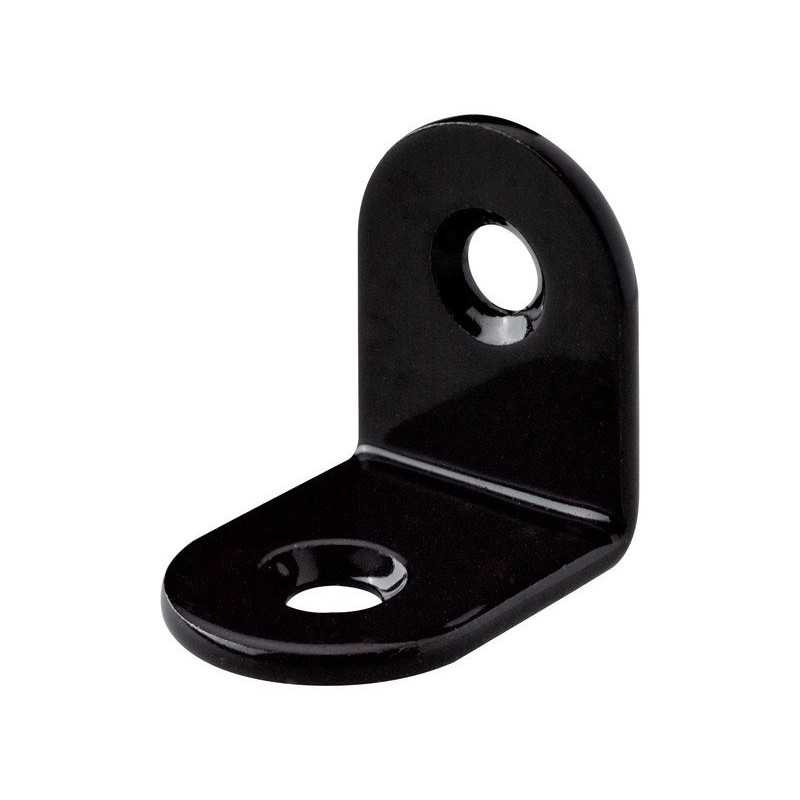  Lot de 10 équerres de chaise acier noir l 10 mm x l 1 5 mm x h 2 cm HETTICH - Sanifer Tamatave