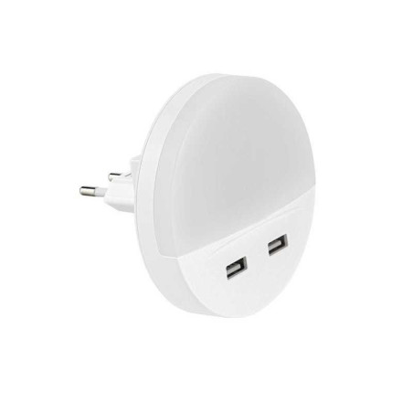  Veilleuse led sur prise avec 2 prises usb tirpi 230 v INSPIRE - Sanifer Tamatave