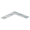  Equerre d'assemblage plate acier zingué l 160 mm HETTICH - Sanifer Tamatave