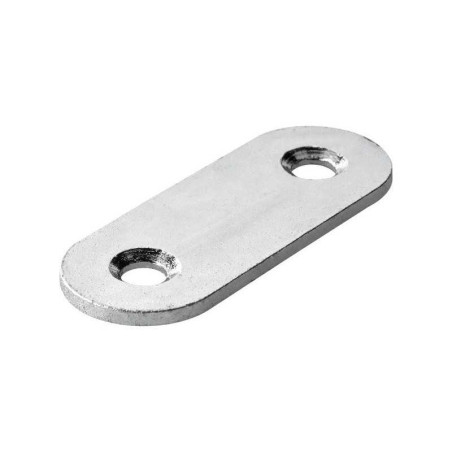  Patte d'assemblage acier zingue l  40 mm x l 15 mm x h 0 2 cm HETTICH - Sanifer Tamatave