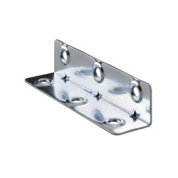  Equerre haute acier zingue l  87 mm x l 20 mm x h 2 cm HETTICH - Sanifer Tamatave