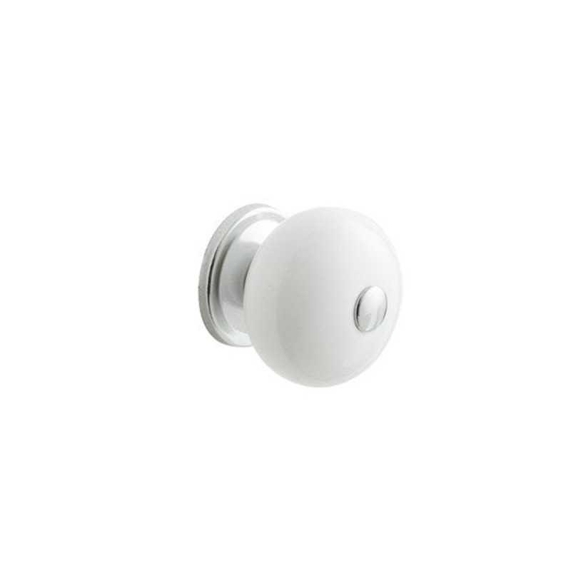  Bouton gabi porcelaine blanche INSPIRE - Sanifer Tamatave