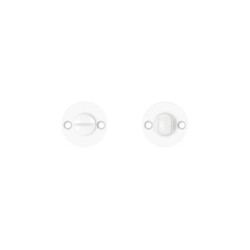  Lot de 2 rosaces gilda acier peint blanc à condamnation INSPIRE - Sanifer Tamatave