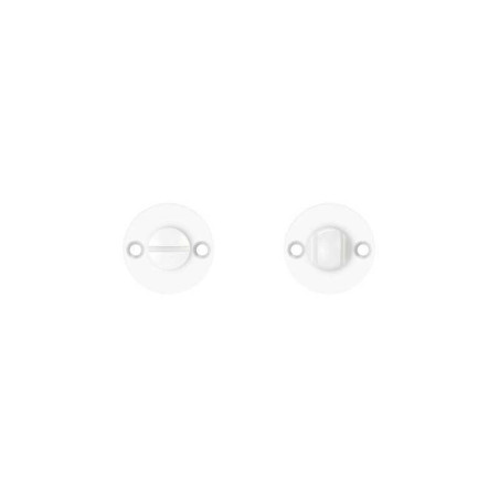  Lot de 2 rosaces gilda acier peint blanc à condamnation INSPIRE - Sanifer Tamatave