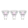  Lot de 3 ampoules led réflecteur gu10 450 lm 50 w blanc chaud  - Sanifer Tamatave
