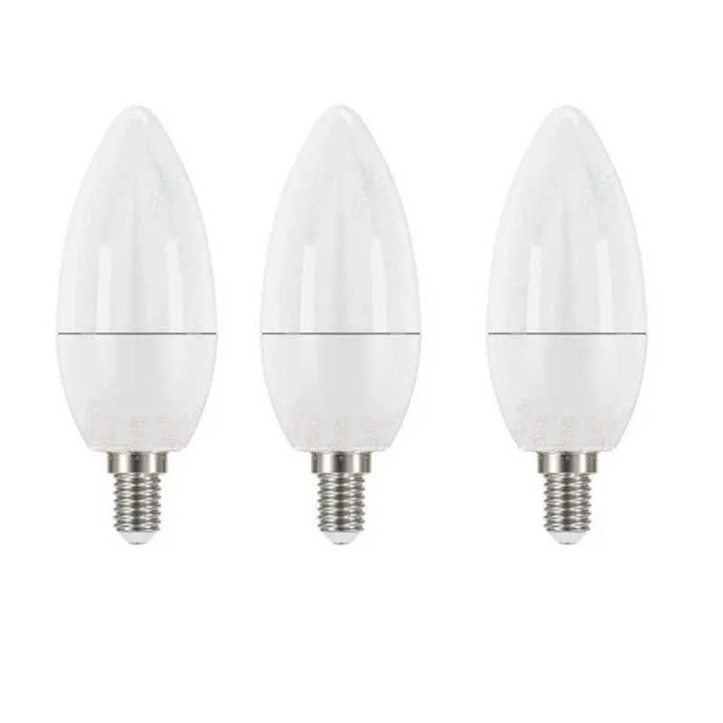  Lot de 3 ampoules led E14 470lm 3 4w LEXMAN - Sanifer Tamatave