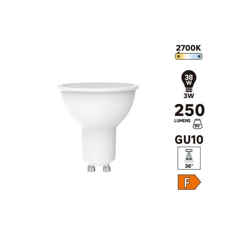  Ampoule led gu10 250lm 4 9w  - Sanifer Tamatave